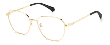 Premium Women Polaroid Eyeglasses: PLD D437/G - Gold - SpecSMART Eye Clinic (Diagonal View)